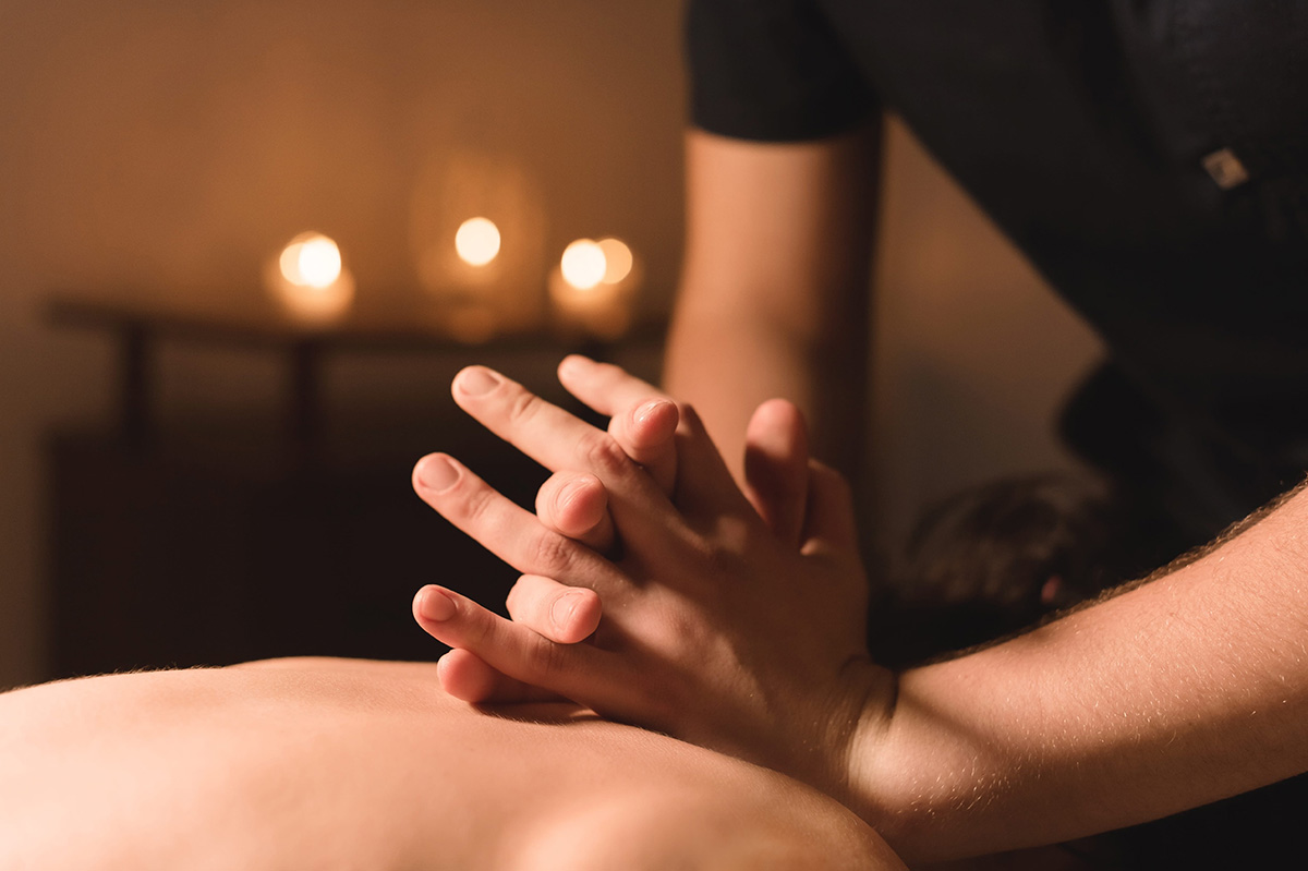 What conditions can deep tissue massage help with
